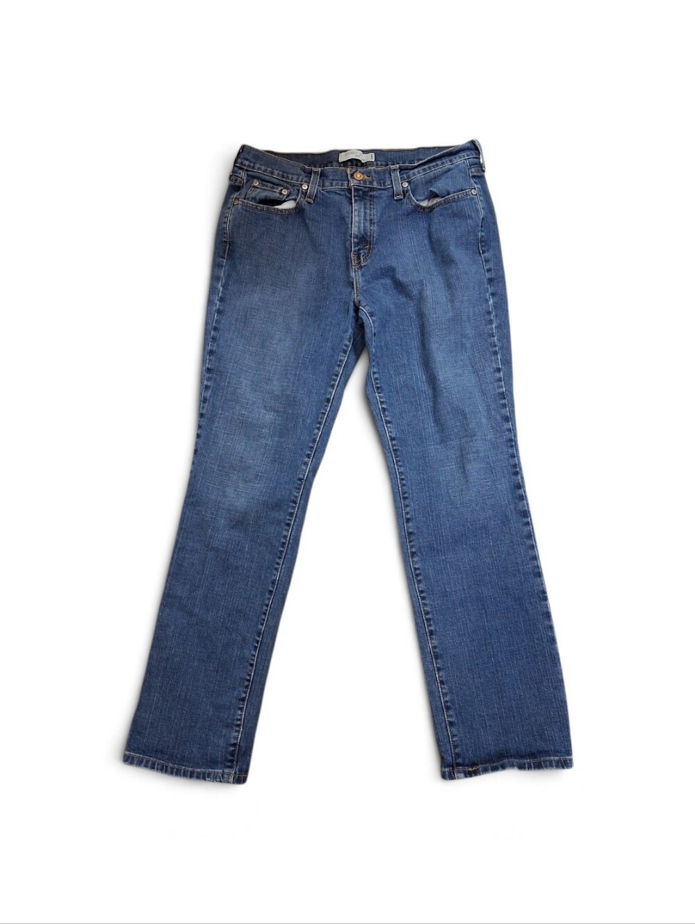 Levi's 505 Straight Leg Jeans Medium Wash Size 12M